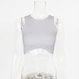 Women Tops Fashion Sexy Cool Vest (ZJ0415)