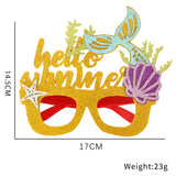 Themed Party Supplies Hawaiian Party Glasses – Fun Plastic Eyewear for Kids' Dance & Photo Props