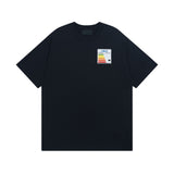 Men T-shirts Summer Paris Refrigerator Eco-friendly Logo Short Sleeve T-Shirt Loose Casual