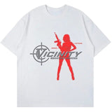 Street Unisex T-shirt Y2k Street Hip Hop Tee