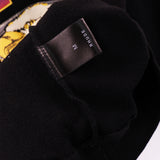 Rhude Hoodie Alphabet Eagle Flame Sleeve Hooded Sweater