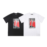 Palm Angels T Shirts Angel Alphabet Slogan Short Palm Sleeve T-Shirt