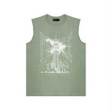 Purple Brand Tank T Shirts Sleeveless T-shirt Vest