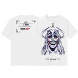Street Unisex T-shirt Hip Hop Punk Vintage Short Sleeve