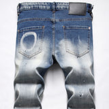 DSQ2 Jeans Distressed Slim-fit Stretch Jeans