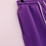 Denim Tears Hoodie & Sweatpants 2 Piece Set Kapok Letter Hooded Sweater Trousers Sports Suit