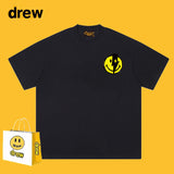 Drew T Shirts Cartoon Printed Cotton