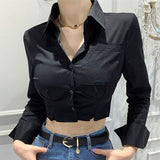 Women Sun Protection Shirt Short Slim Fit Shirt