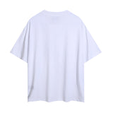 Purple Brand T Shirts Purple Micro Label Melted Letter Print Short Sleeve T-Shirt