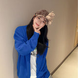 Y2k hot girl hat heavy industry stereo sitting bear doll baseball cap female brushed washed cartoon sunshade duckbill hat