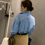 Women Sun Protection Shirt Loose Casual Long Sleeves Shirt