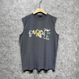 Purple Brand Tank T Shirts Sleeveless T-shirt Vest