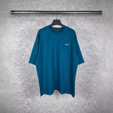Mens T-shirts Summer Paris Letter Embroidery Short Sleeve Crew Neck T-Shirt Casual