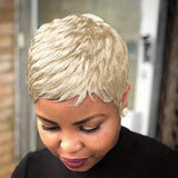 Women's Wigs Extra Short Rose Net Synthetic Wig
