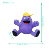 Plush Toys GRIMACE YELLOW HAT Milkshake Funny Purple Doll Plush Toy Doll