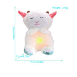 Plush Toys Glow Singing Breathing Bear Otter Plush Toy Koala Doll Children Coaxing Sleeping Dolls