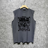 Purple Brand Tank T Shirts Sleeveless T-shirt Vest