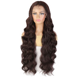 Women's Wigs Long Curly Lace 13 * 4 Fiber Wigs