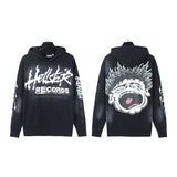 Hellstar Hoodie & Pants Wash Water Make Old Hoodies Sweater Trousers