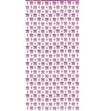 Themed Party Supplies 2m Pink Holographic Bow Foil Fringe Curtain – Birthday Party Backdrop for Kids