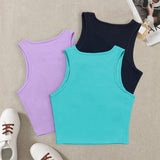Women Tops Fashion Sexy Cool Vest  (ZJ0415)