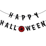Halloween flag hanging ornaments Halloween Non-Woven Fabric Banner Decoration