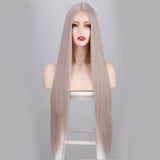 Women's Wigs Long Straight Hair Small Lace Wig Lace Chemical Fiber Lace Headgear Lace Wigs