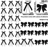 Themed Party Supplies Bow Theme Party Decoration – Foil Curtain with DIY Polyester Bow Accessories