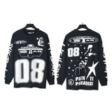 Hellstar long-sleeve T-shirt summer, loose pullover long-sleeve T-shirt