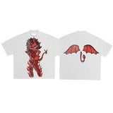 Street Unisex T-shirt 'Little Devil Pattern' Street Tee