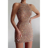 Women Party Dress Dazzle in Style Sparkling Dresses to Make You Shine (Ss0416)