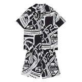 Rhude T Shirt Casual Short Sleeve Shirt Men's and Women's Shorts Shirt