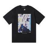 Purple Brand T Shirts Purple Micro Label Letter Pattern Printed Short Sleeve T-Shirt