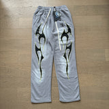Hellstar JacketsHellstar Hoodie & Pants Wash Old Vintage Men's and Women's Loose Casual Sweater Sweatpants