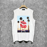 Purple Brand Tank T Shirts Sleeveless T-shirt Vest