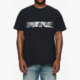 Purple Brand Distressed T Shirts Short Sleeve