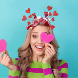 Themed Party Supplies Valentine's Day Heart Headband – Wedding, Bachelorette Party & Photo Prop
