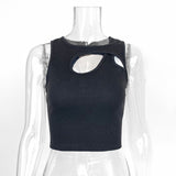 Women Tops Fashion Sexy Cool Vest (ZJ0415)