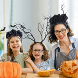 Halloween headband Halloween headband dark withered headdress holiday masquerade black rose headband