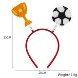 Themed Party Supplies Soccer Headband – 2026 North America World Cup Fan Cheering Accessory