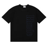 Rhude T Shirt Micro Label Letter Skull Print Short Sleeve T-Shirt