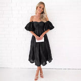 Women Dresses Fashion Casual Cool Dress (HMR0410)