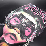 Hellstar T Shirt Alien Glasses Kids Print Washing Water Black Short Sleeve T-Shirt