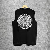 Purple Brand Tank T Shirts Sleeveless T-shirt Vest