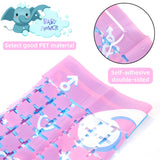Themed Party Supplies Baby Gender Reveal Foil Fringe Curtain – 1m x 2m Pink & Blue Party Backdrop Decoration