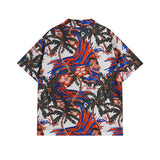 Rhude T Shirt Casual Short Sleeve Shirt Men's and Women's Shorts Shirt