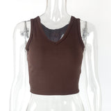 Women Tops Fashion Sexy Cool Vest (ZJ0415)