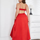Women Dresses Fashion Casual Cool Dress (HWFS0410)