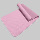 Yoga Mat TPE Yoga Mat Shock Absorption Soundproof Shock-proof Non-slip Fitness Home Sports Yoga Mat