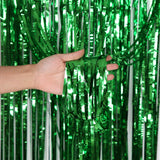 Themed Party Supplies Wicked Witch Theme Party Decorations – Pink & Green Laser Foil Fringe Curtains & Tablecloths